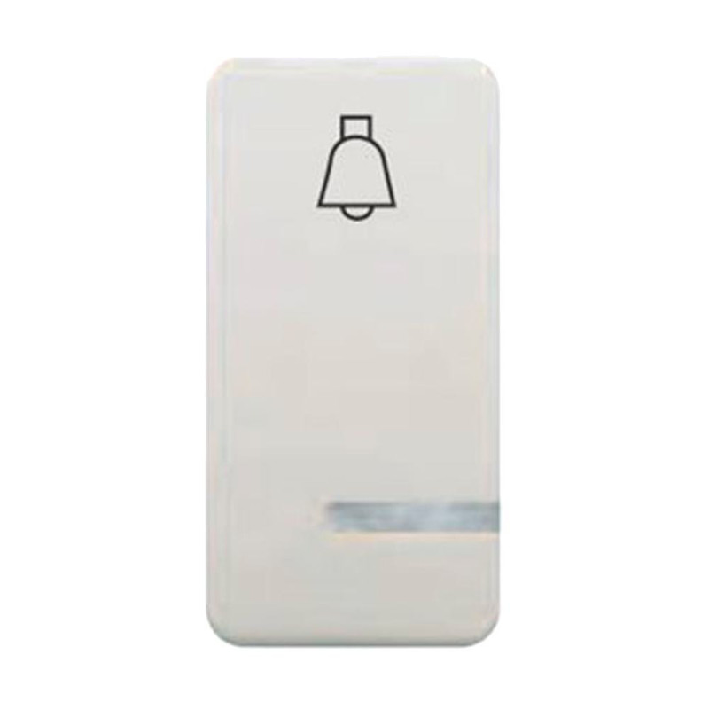 Tecla pulsador timbre estrecha visor BJC Sol 16716-L (Compatibles con las...
