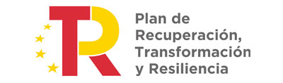 Logo recuperación, transformación y resilencia